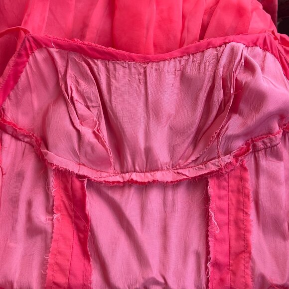 Rare Vintage Handmade Midi Mini Tulle Dress Barbie Ballet Homecoming Prom Dance - Picture 7 of 10